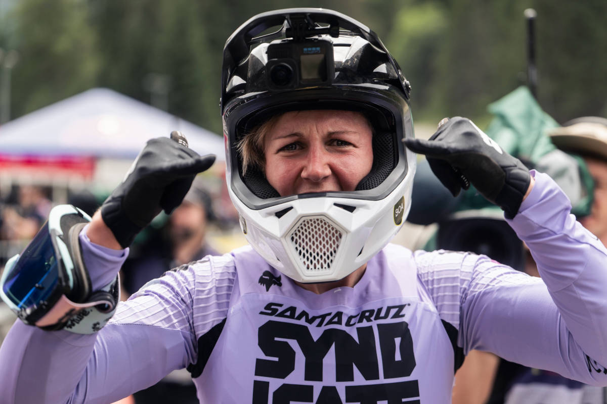 Nina Hoffmann. Imagen: WHOOP UCI Mountain Bike World Series