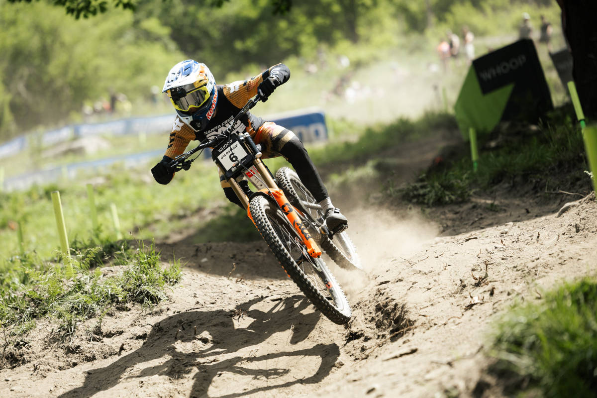 Jackson Goldstone. Imagen: WHOOP UCI Mountain Bike World Series