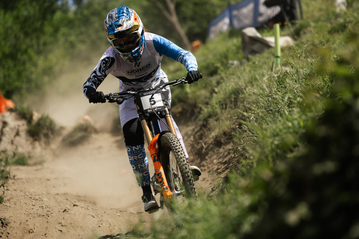 Gracey Hemstreet. Imagen: WHOOP UCI Mountain Bike World Series