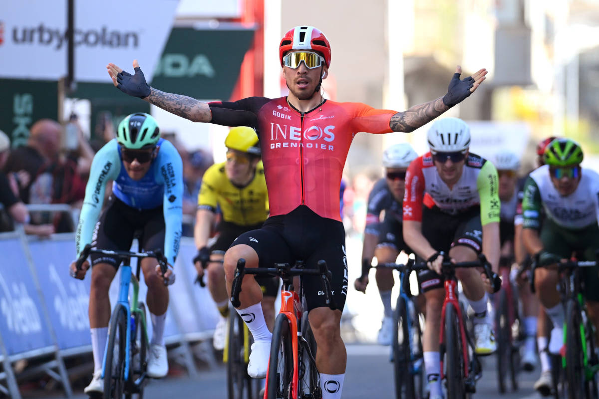 Caleb Ewan. Imagen: INEOS Grenadiers