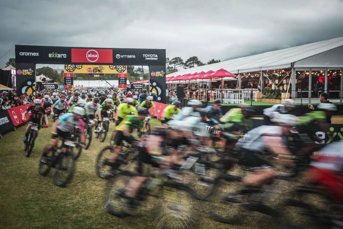 Participantes de la prueba. Imagen: Absa Cape Epic