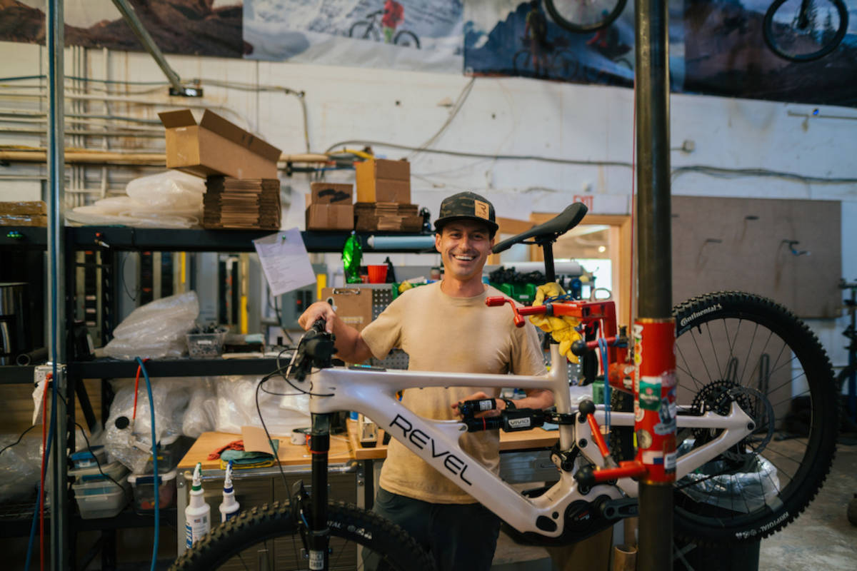 Adam Miller, fundador de la marca. Imagen: Revel Bikes