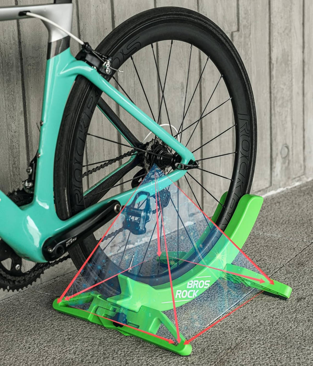 Rockbros Bike Stand. Imagen: Rockbros