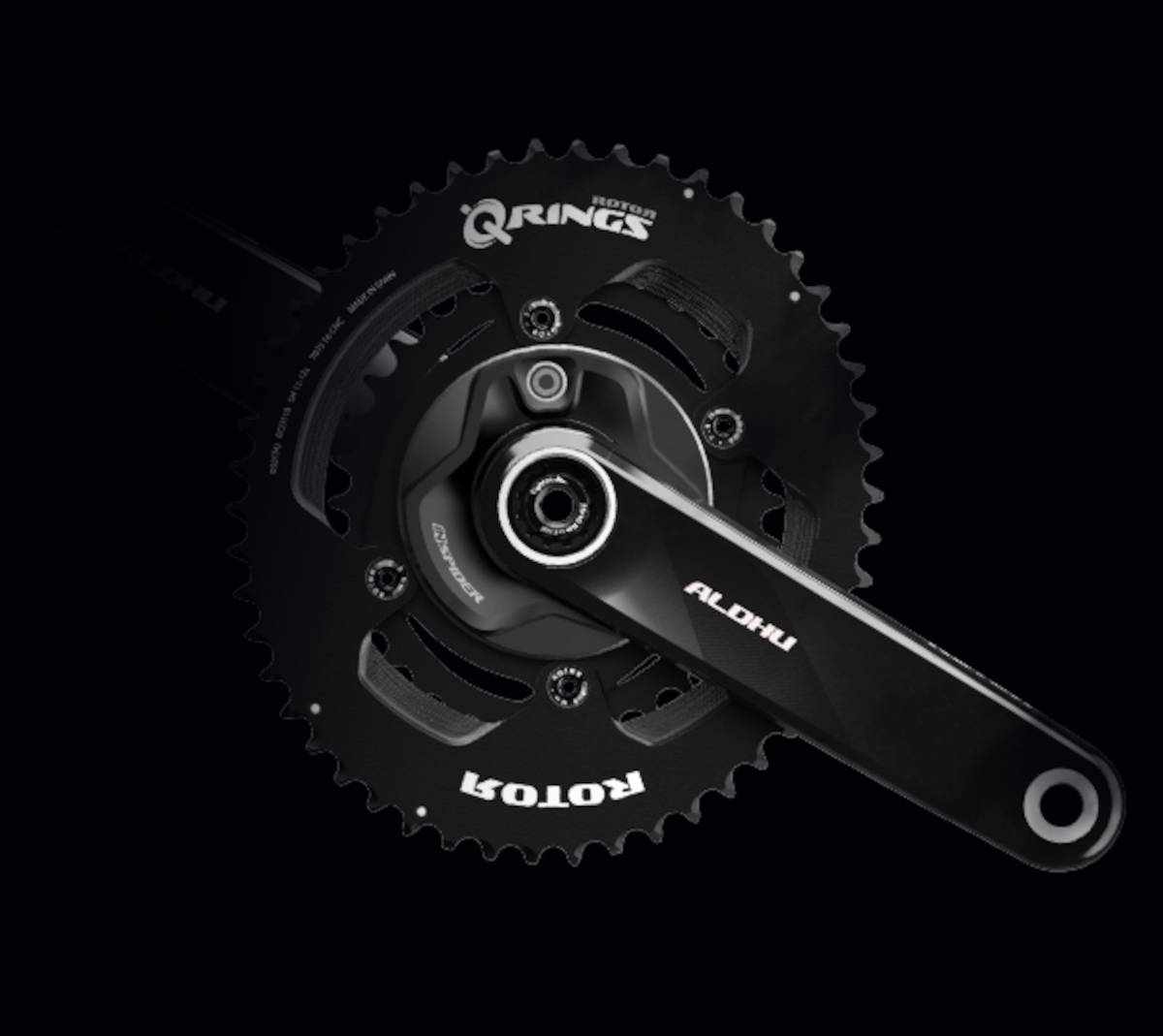 Bielas y platos de la marca. Imagen: ROTOR