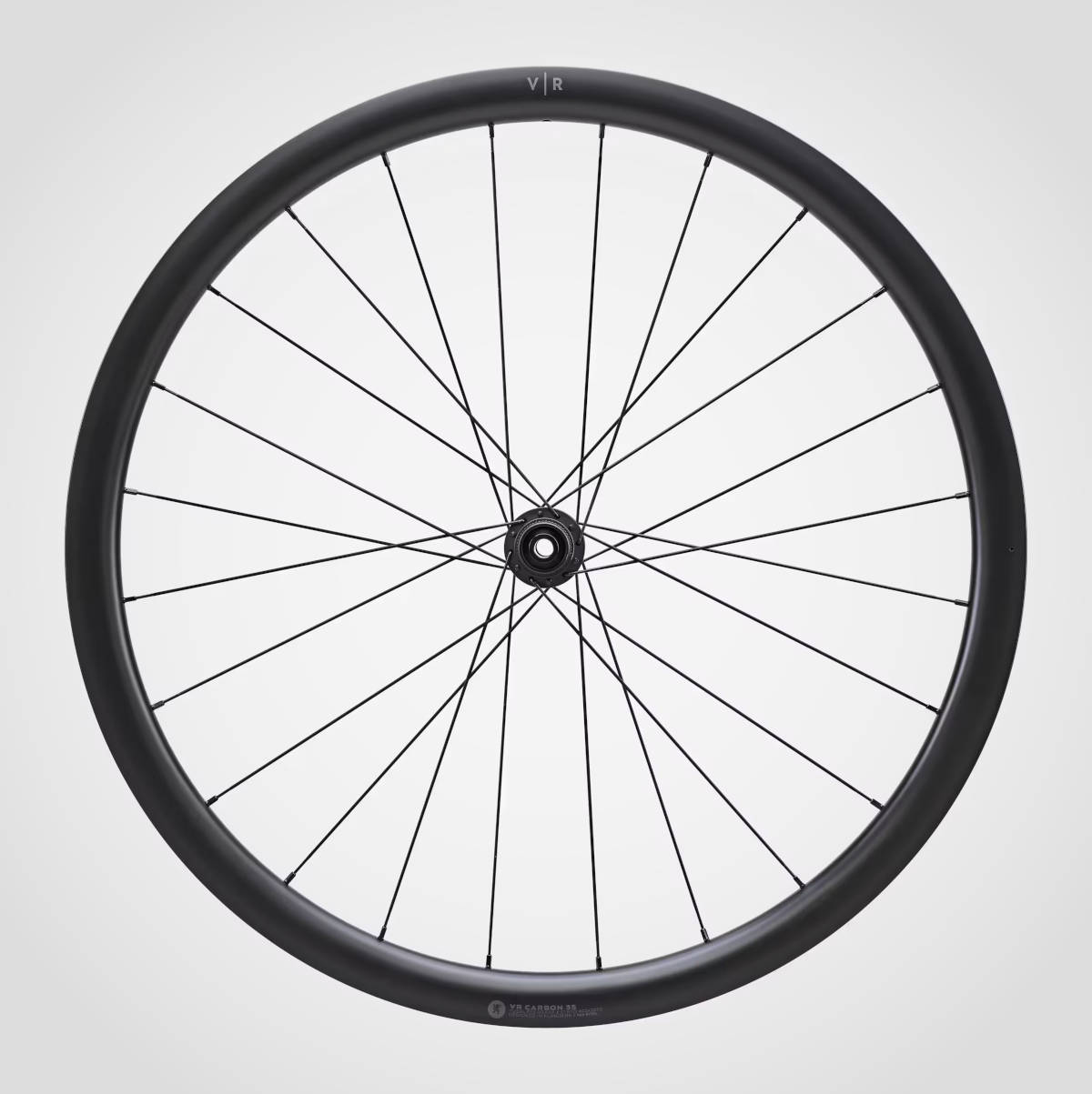 Ruedas de carbono VR 35. Imagen: Decathlon