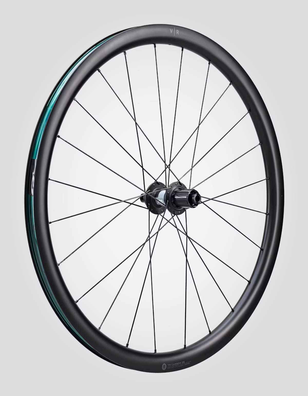 Ruedas de carbono VR 35. Imagen: Decathlon