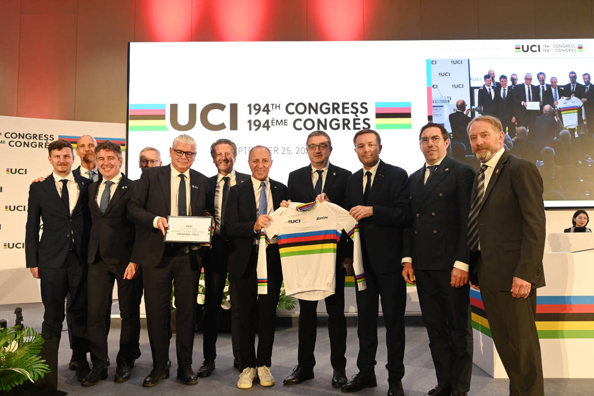 194º Congreso de la Unión Ciclista Internacional. Imagen: UCI