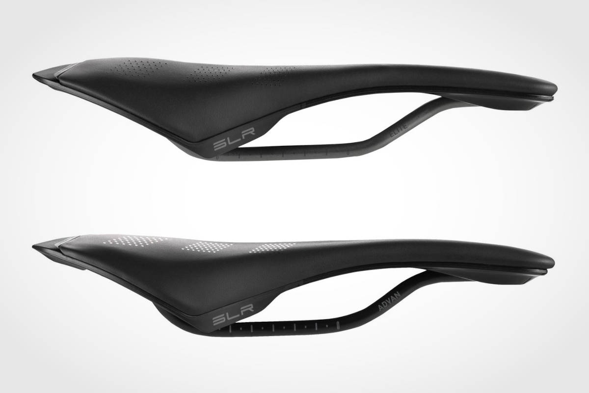 Selle Italia SLR Elite (arriba) y Advan. Imagen: Selle Italia