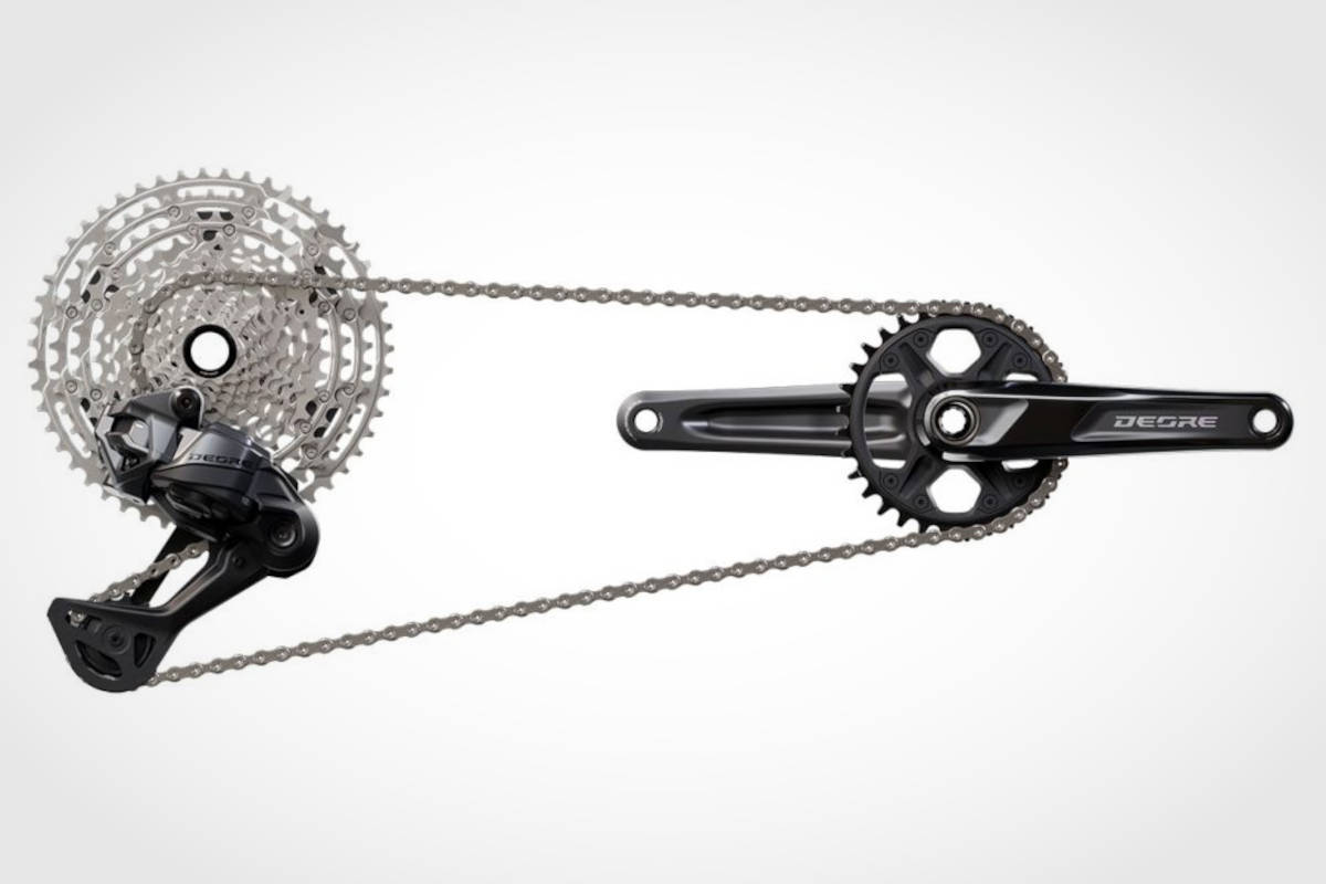 Grupo Deore M6200 Di2. Imagen: Shimano