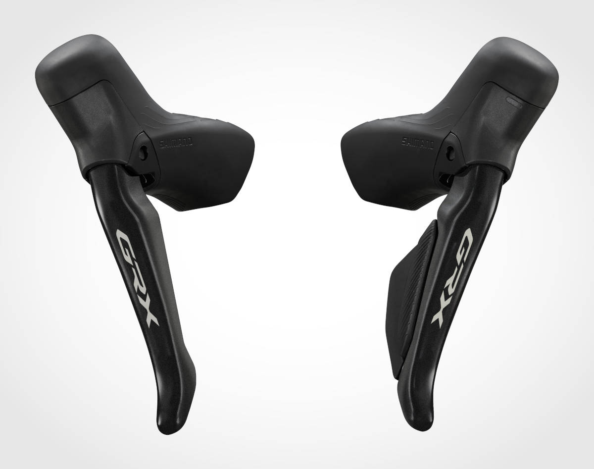 Manetas Shimano GRX RX717. Imagen: Shimano