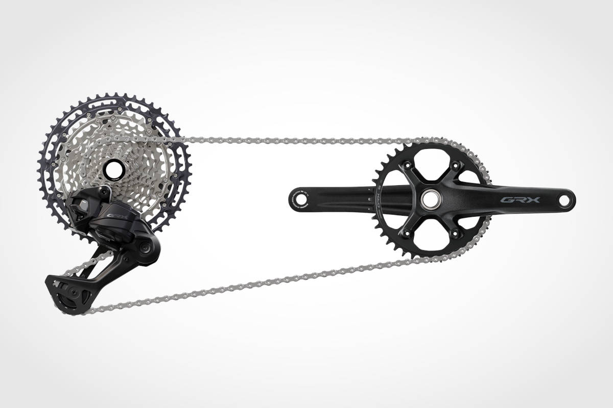 Grupo Shimano GRX RX717. Imagen: Shimano