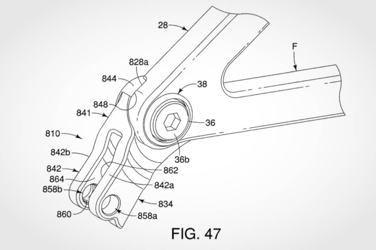 Puntera con doble anclaje. Imagen: Oficina de Patentes y Marcas de Estados Unidos