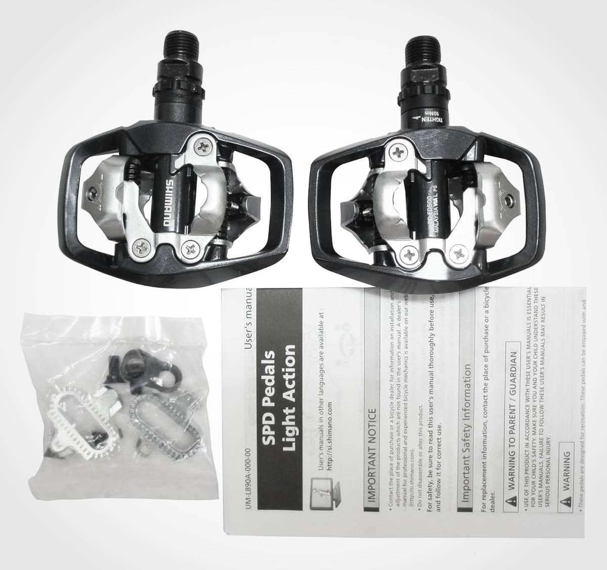Shimano PD-ED500. Imagen: Shimano