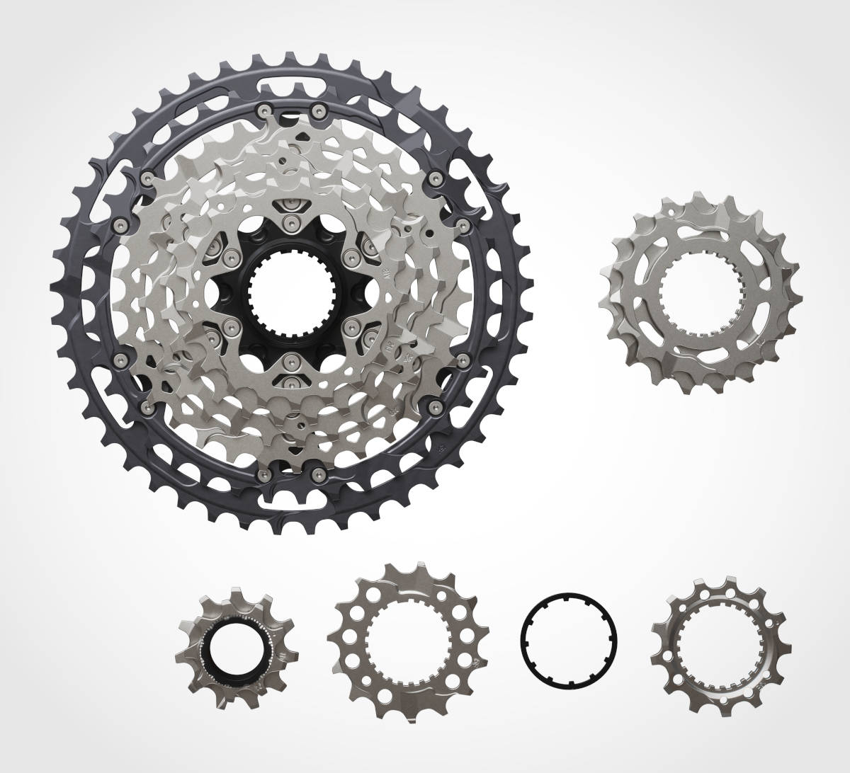 Cassette XT M8200 Di2. Imagen: Shimano