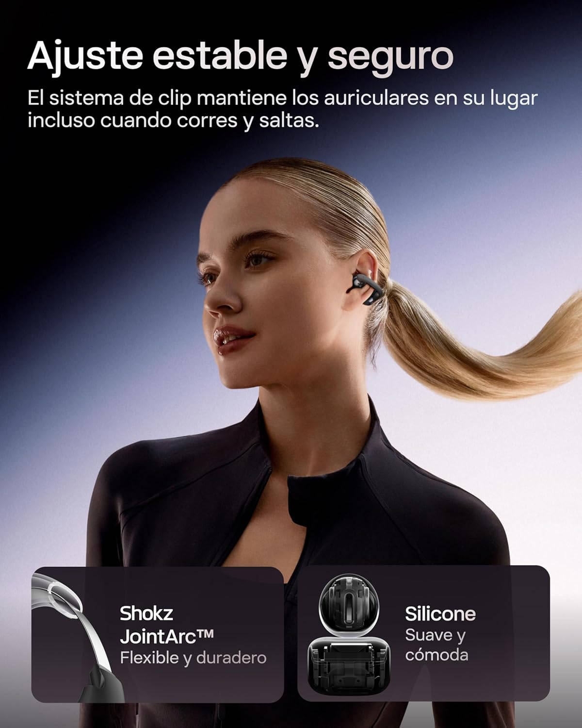 Auriculares OpenDots ONE. Imagen: Shokz
