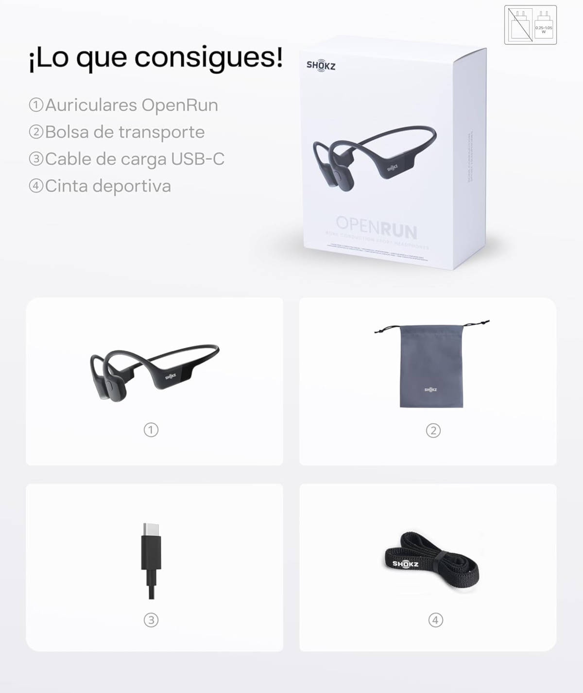 Shokz OpenRun. Imagen: Shokz
