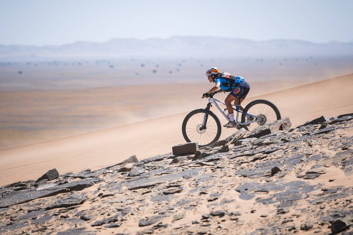 Pilar Fernández Hernández. Imagen: Skoda Titan Desert Morocco