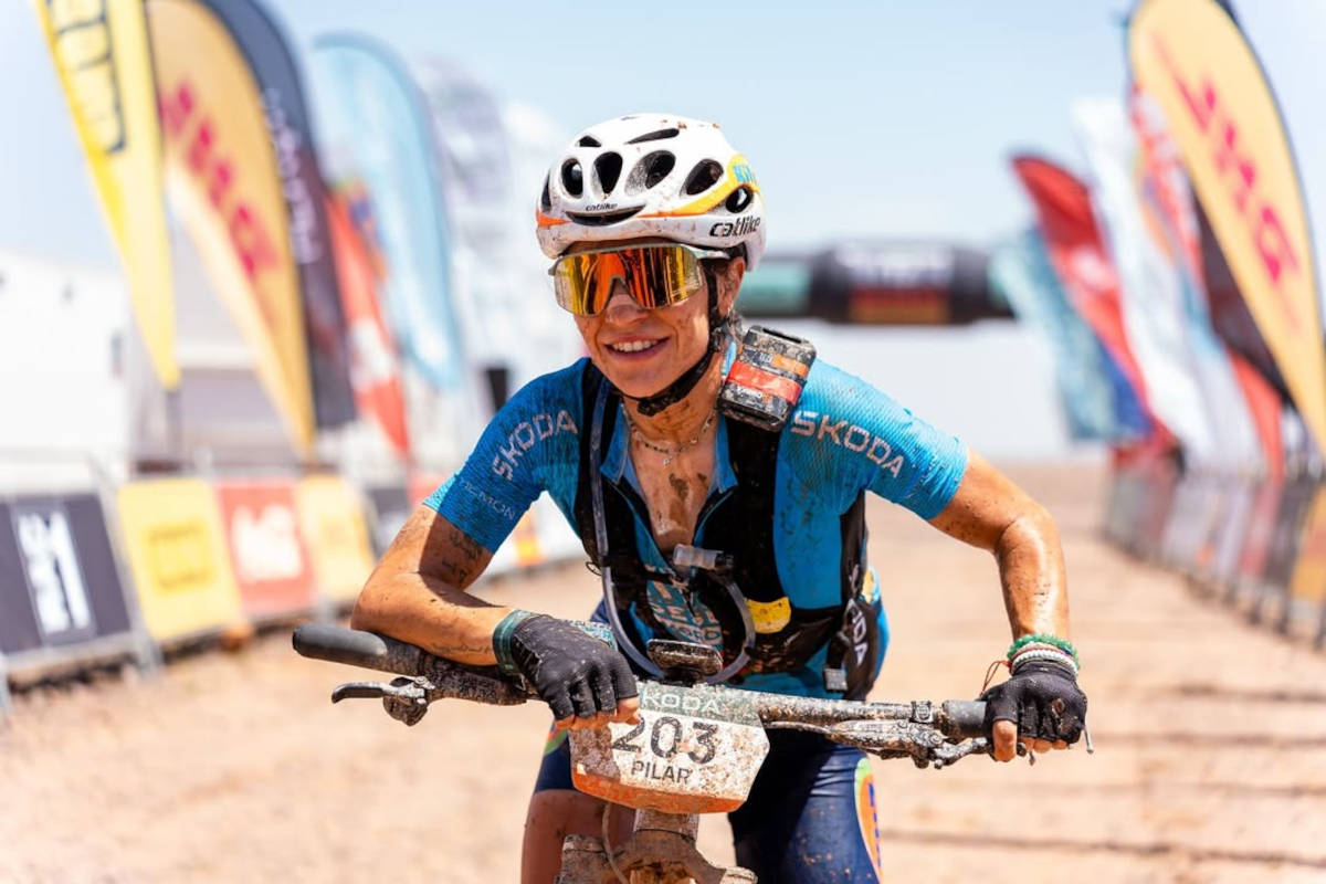 Pilar Fernández. Imagen: Skoda Titan Desert Morocco