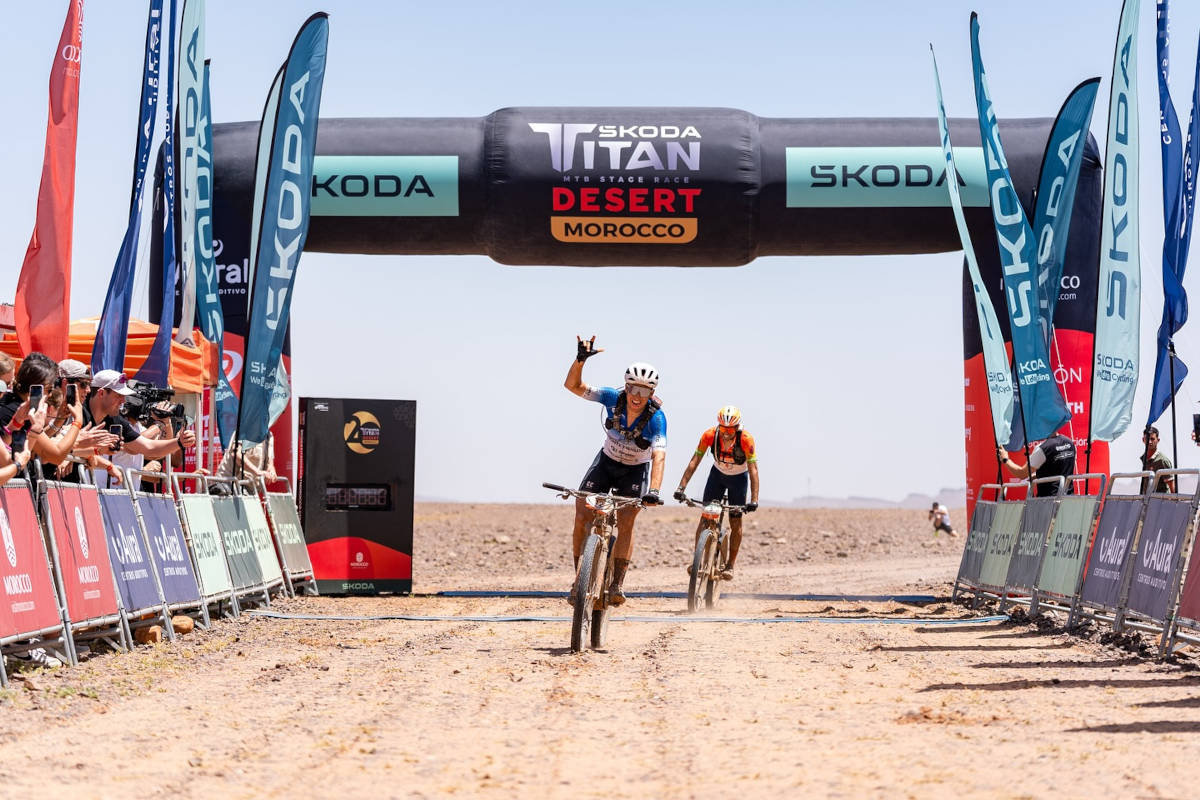 Noel Martín. Imagen: Skoda Titan Desert Morocco