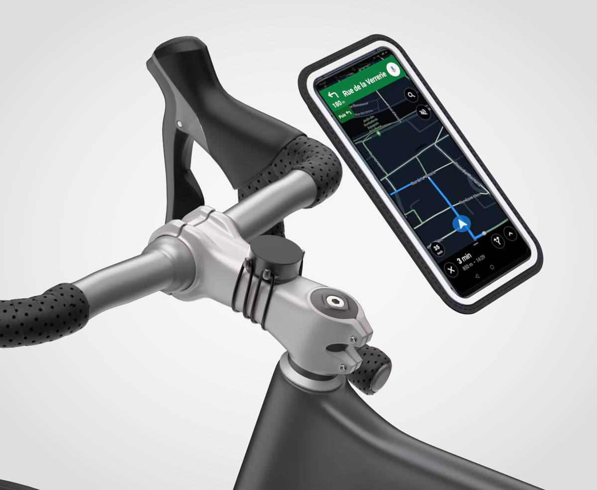 Soporte magnético para manillar. Imagen: Shapeheart