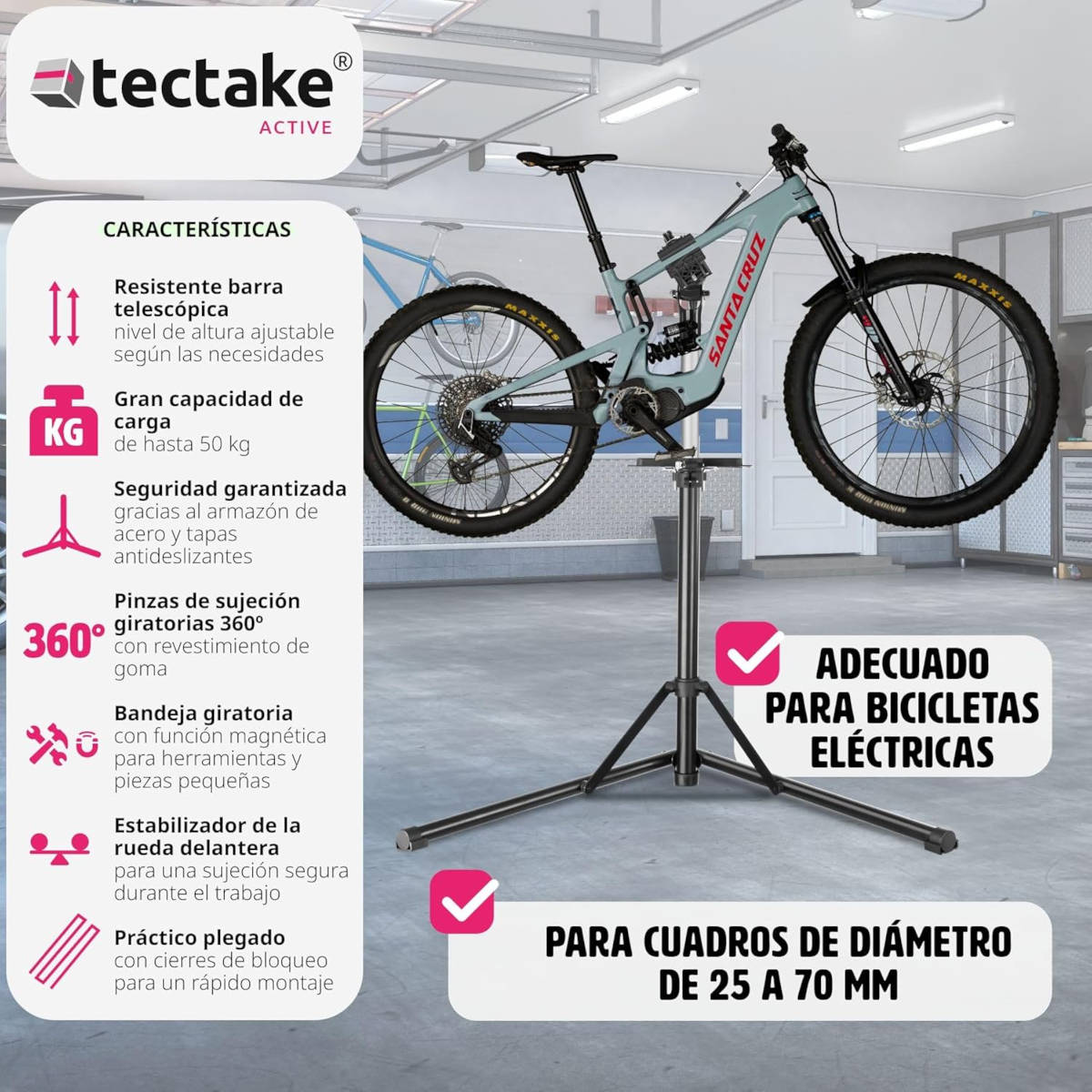 Soporte de taller. Imagen: TecTake