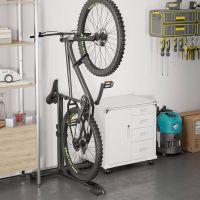 Para guardar la bici con estilo dentro de casa o en el garaje: soporte vertical Mimoke