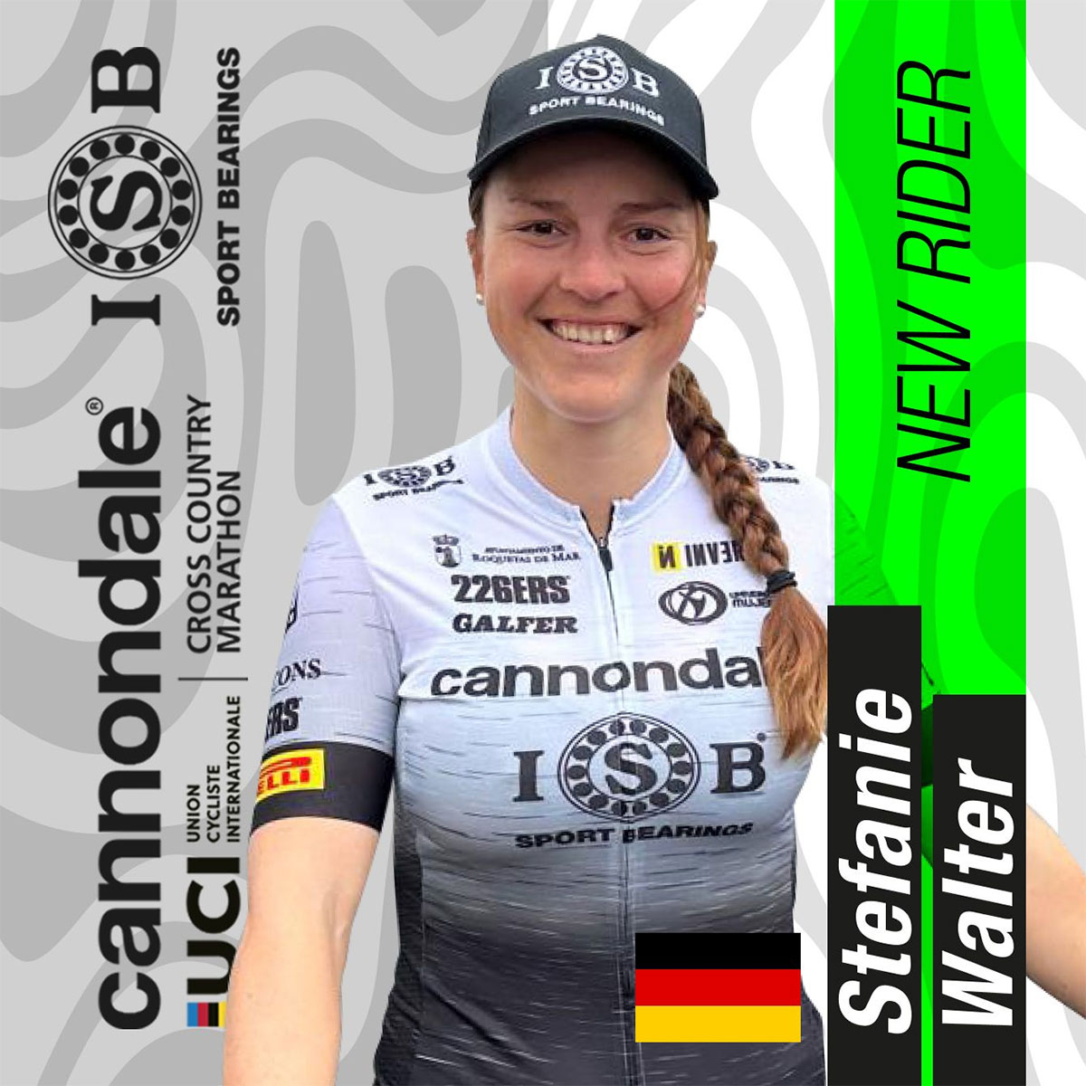 Stefanie Walter y Jorge Lamiel refuerzan el Cannondale ISB Sport para la temporada 2025