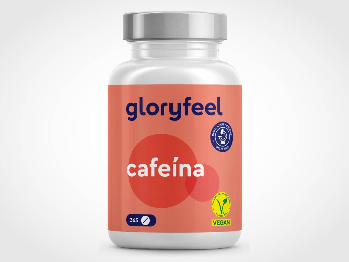 Gloryfeel Cafeína Anhidra Pura. Imagen: Gloryfeel