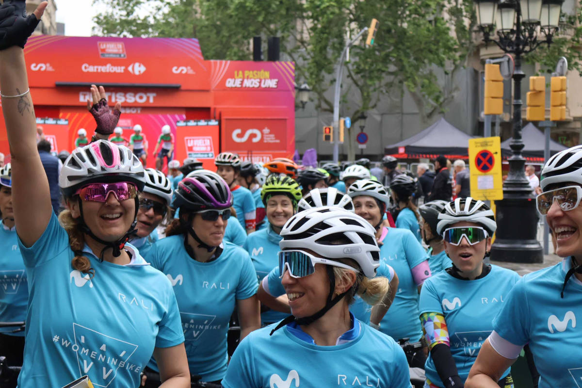 Segunda edición de la Marcha Women In Bike. Imagen: RFEC