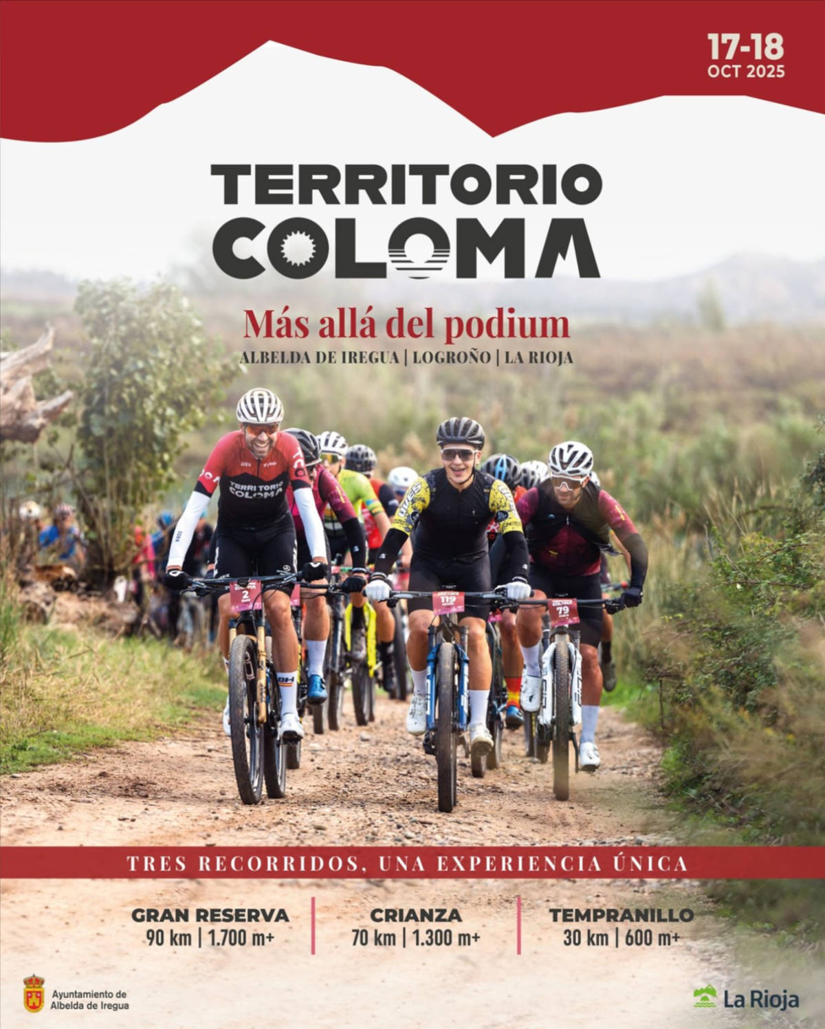Cartel oficial de la prueba. Imagen: Territorio Coloma