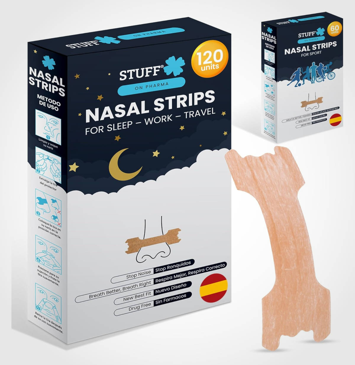 Tiras nasales. Imagen: Stuff