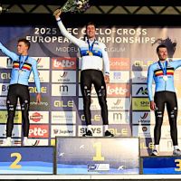 Toon Aerts conquista su segundo oro europeo en Middelkerke tras un intenso duelo con Thibau Nys