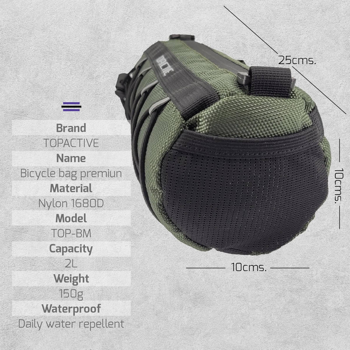 Bolsa de manillar. Imagen: Topactive