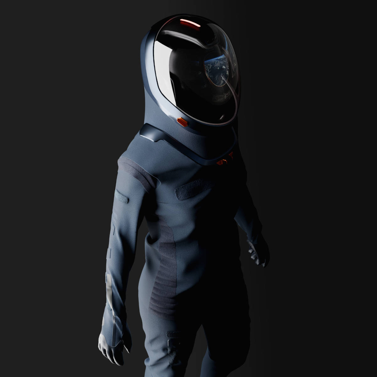 Traje espacial Eurosuit. Imagen: Decathlon