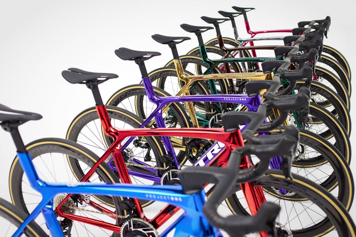 Pintura Trek Project One ICON Chroma. Imagen: Trek Bikes