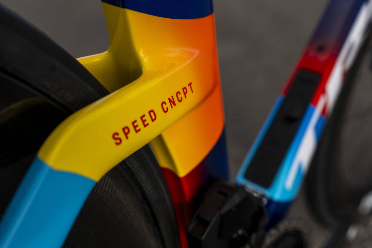 Pintura Project One ICON Gamut. Imagen: Trek Bikes