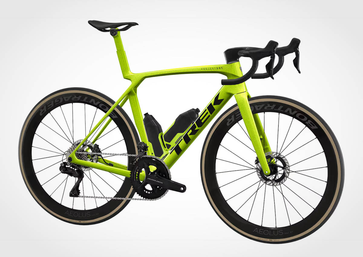 Trek Madone SLR 9 con pintura Project One Signature Power Surge. Imagen: Trek Bikes