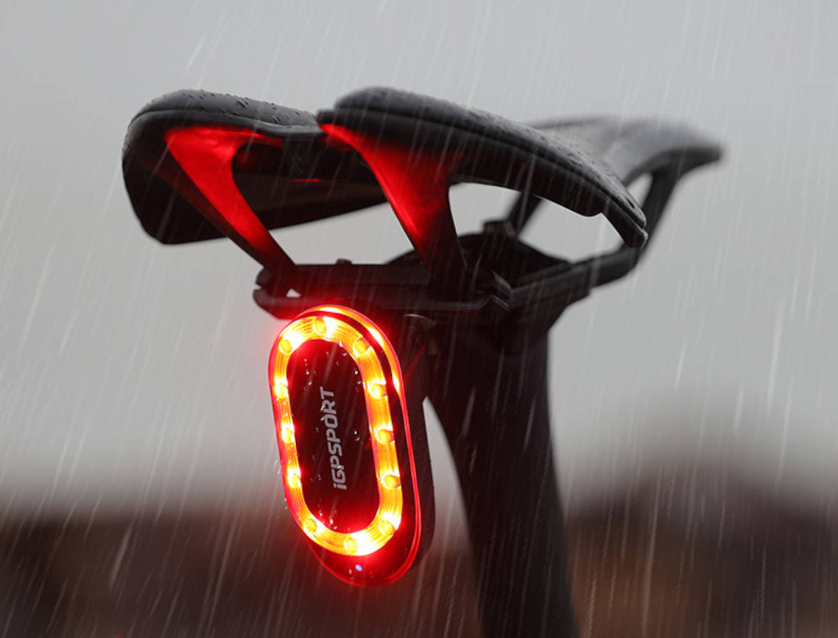 Luz con radar iGPSPORT SR Mini. Imagen: iGPSPORT