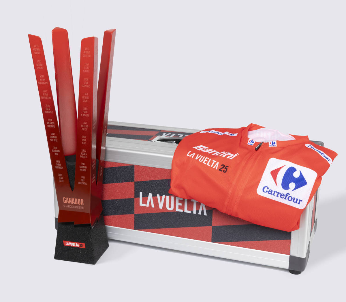 Trofeo del ganador de La Vuelta 2025. Imagen: La Vuelta