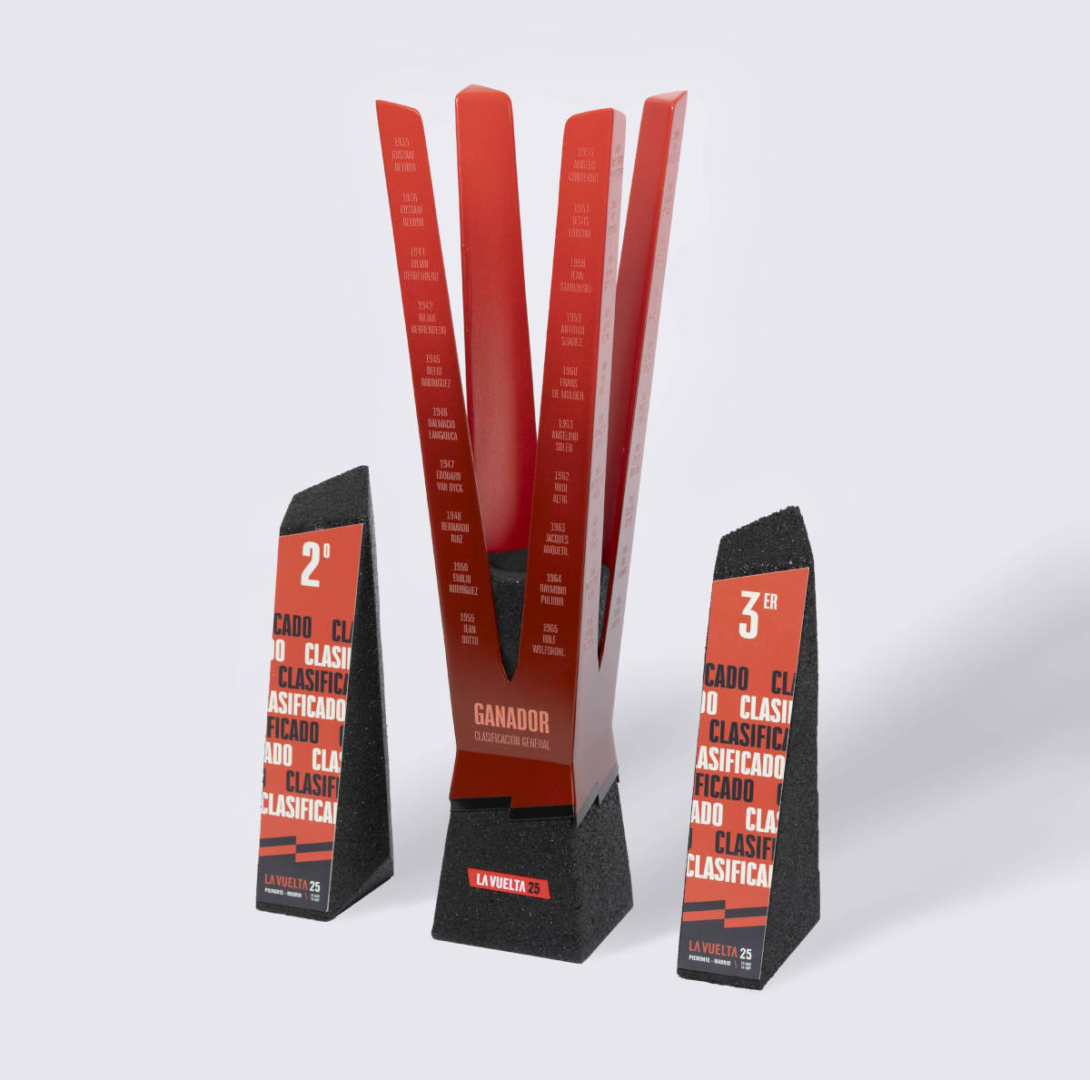 Trofeos de La Vuelta 2025. Imagen: La Vuelta