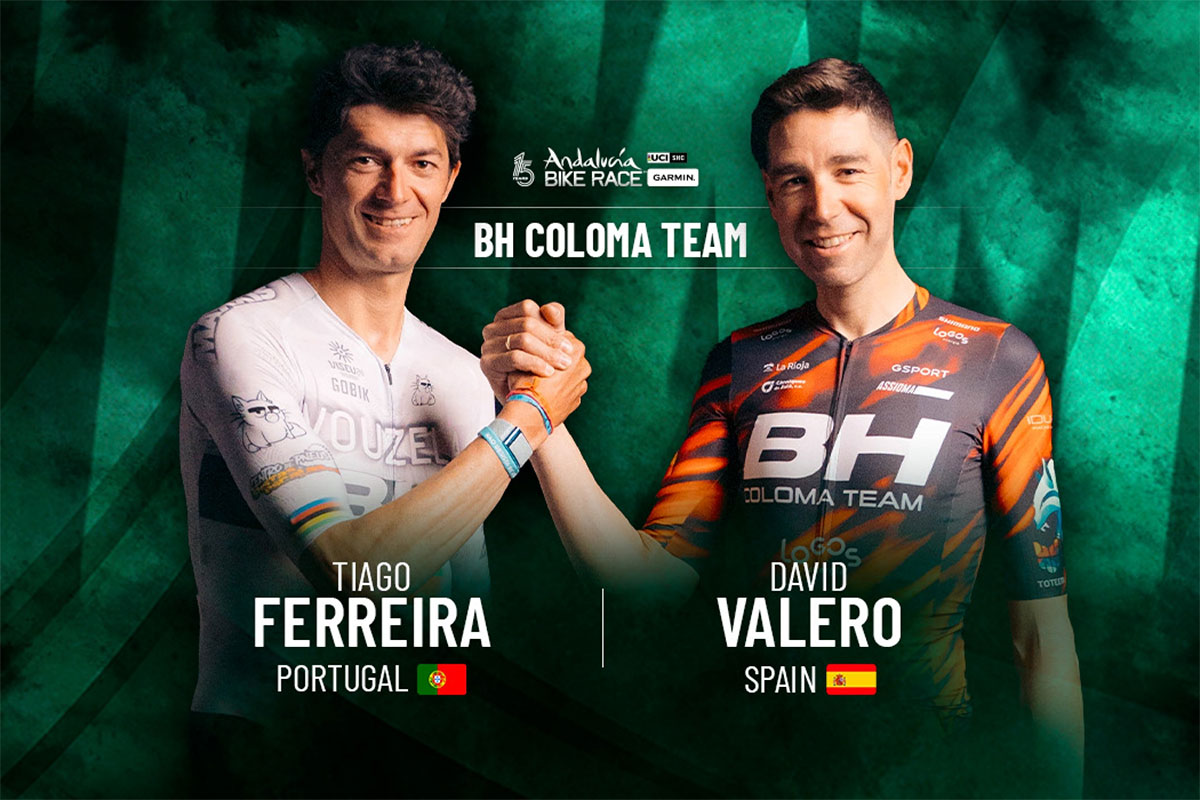 Valero y Ferreira, la dupla estelar que promete dominar la Andalucía Bike Race 2025