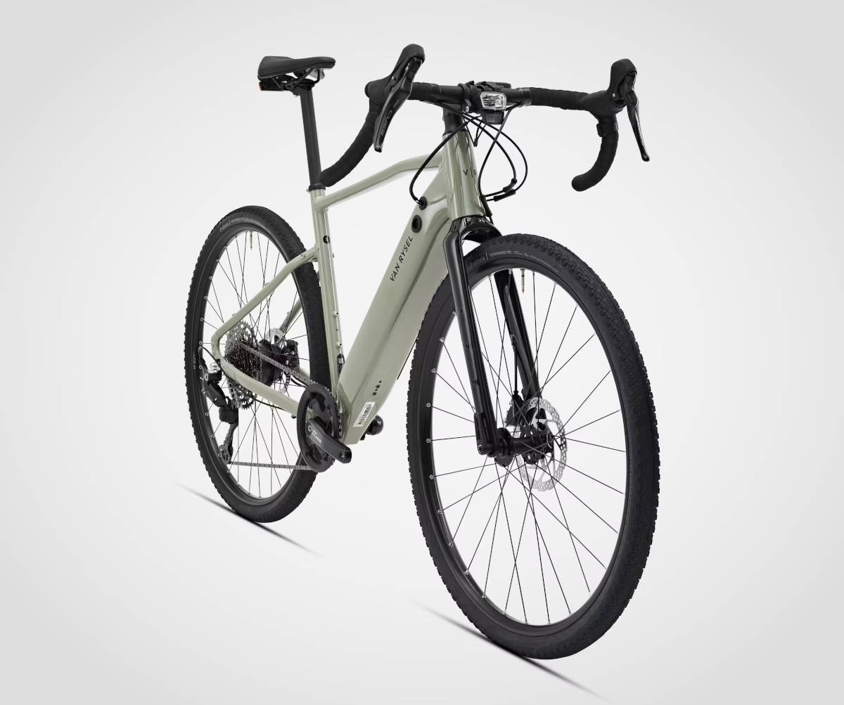 Van Rysel E-GRVL AF Discover. Imagen: Decathlon
