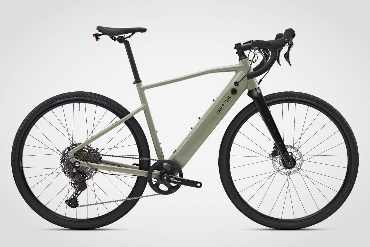 Van Rysel E-GRVL AF Discover. Imagen: Decathlon