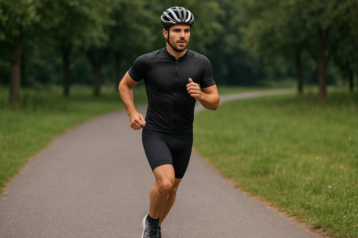 Ciclista corriendo de forma suave. Imagen: TodoMountainBike