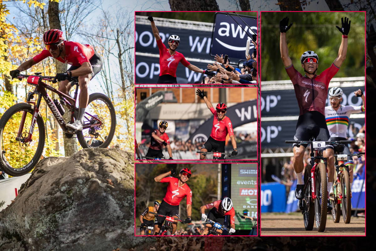 Christopher Blevins. Imagen: WHOOP UCI Mountain Bike World Series