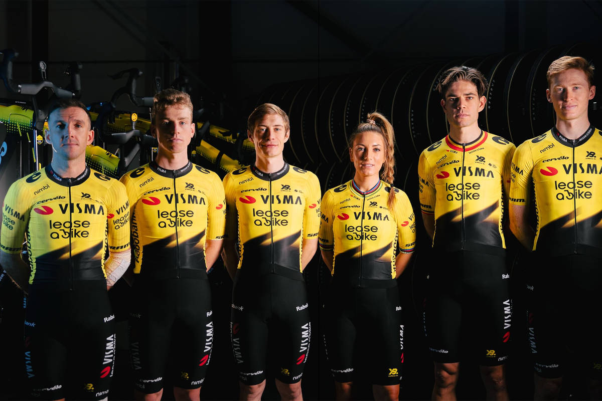 El Visma-Lease a Bike estrena maillot 2026 junto a Nimbl y refuerza su apuesta por el alto rendimiento