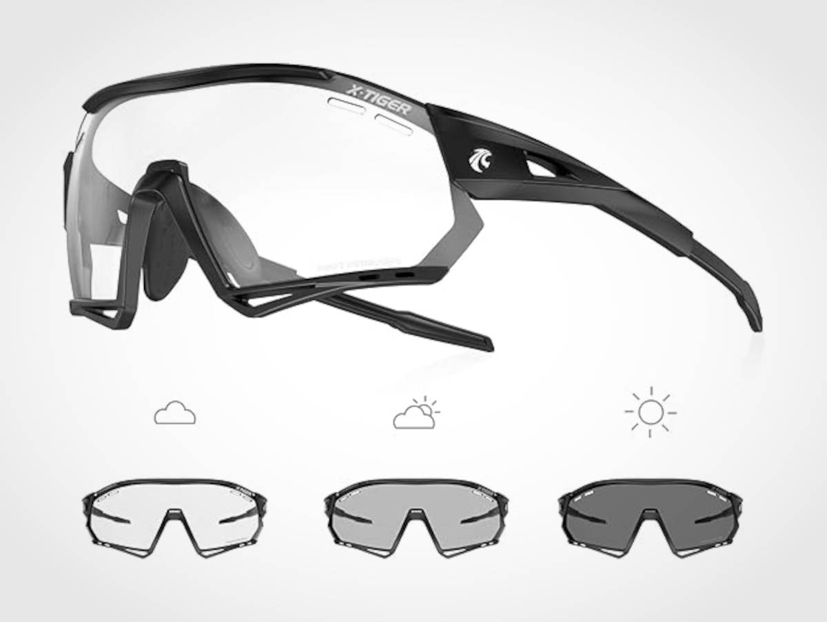 Gafas fotocromáticas. Imagen: X-Tiger