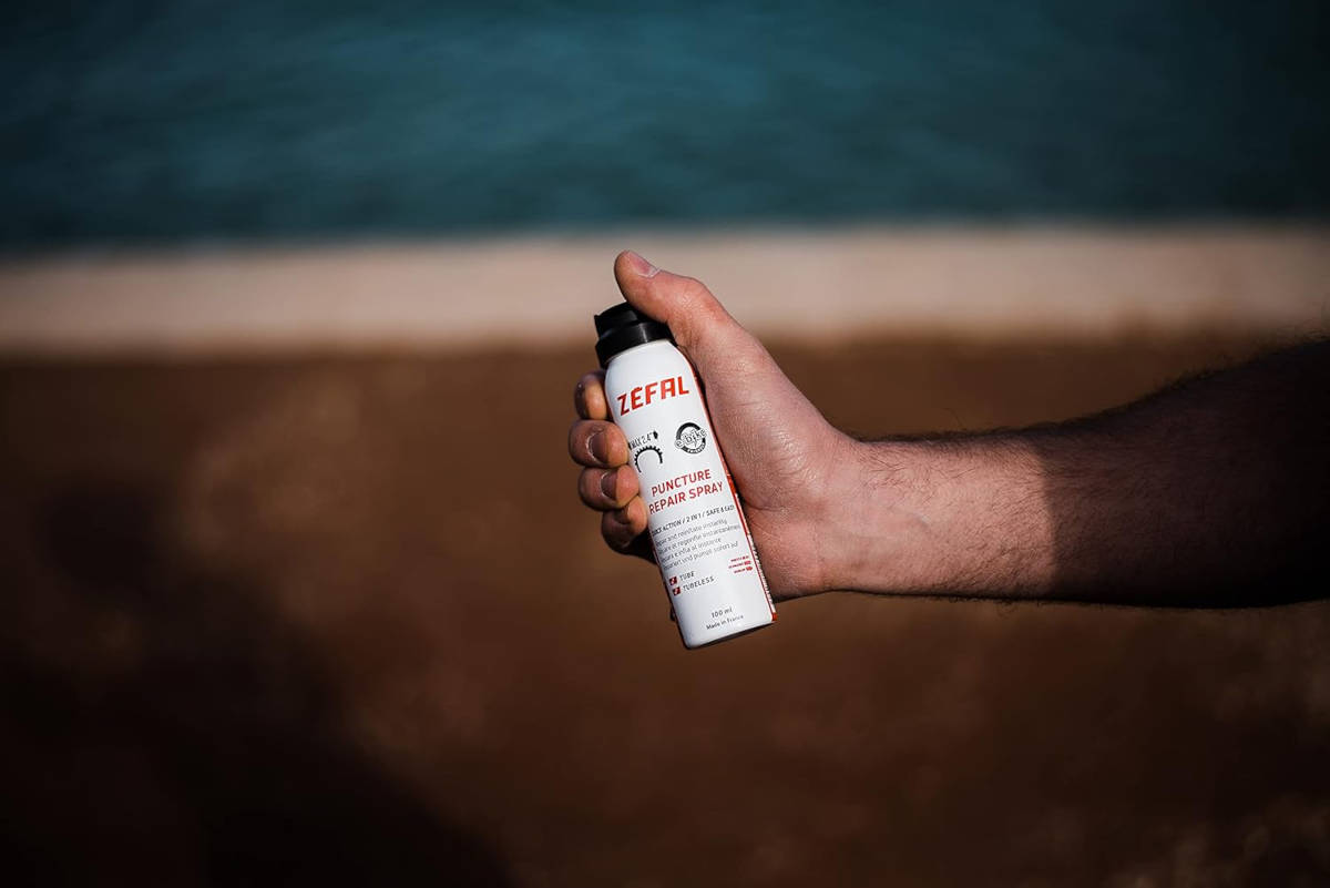 Spray reparador de pinchazos. Imagen: Zéfal