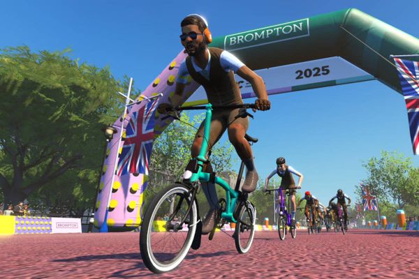 Brompton y Zwift unen fuerzas para celebrar el ciclismo urbano en el mundo virtual