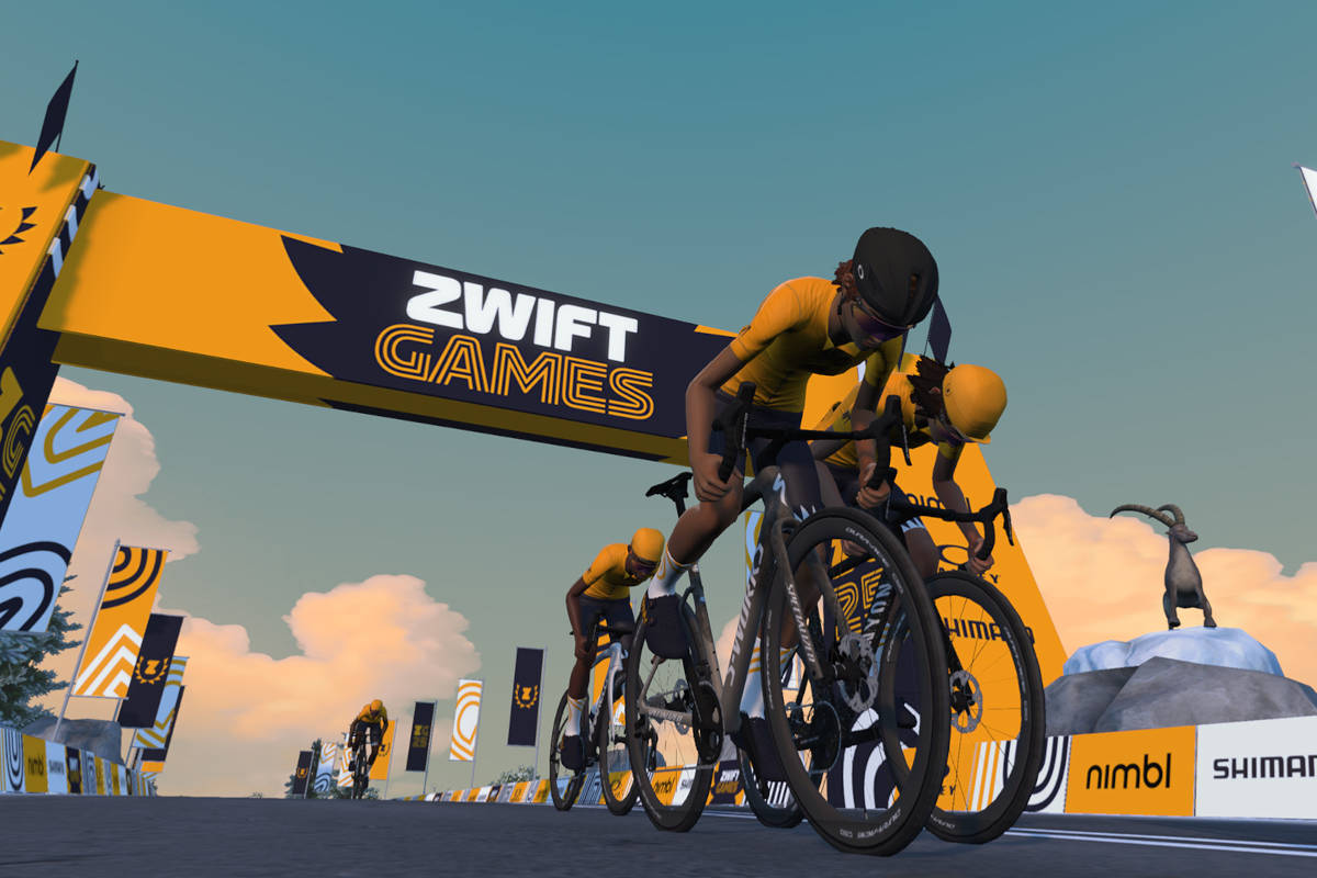 Zwift Games. Imagen: Zwift